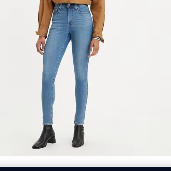 Levis 721 High Rise Skinny - 25 - NWOT - Picture 1 of 5